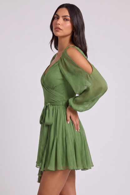 Vestido Corto Leopardo