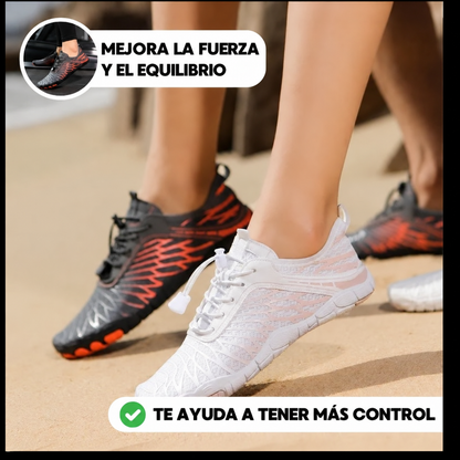 Borax Pro | Zapatillas Barefoot Antideslizantes Unisex (2x1)