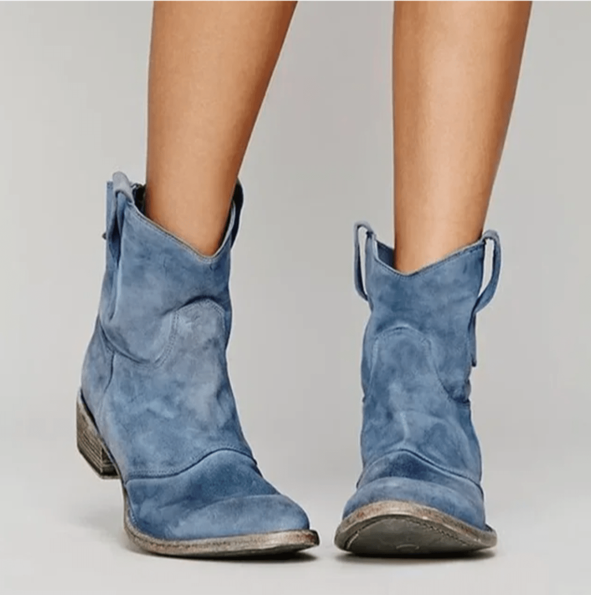 Laia | Botines Western de Caña Baja