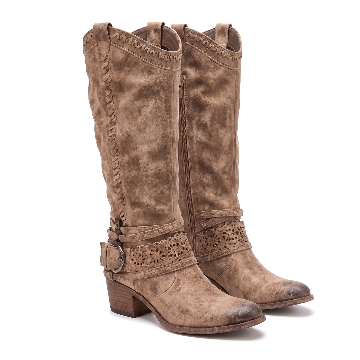 SOLANE | Botas Camperas de Estilo Vintage