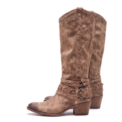 SOLANE | Botas Camperas de Estilo Vintage