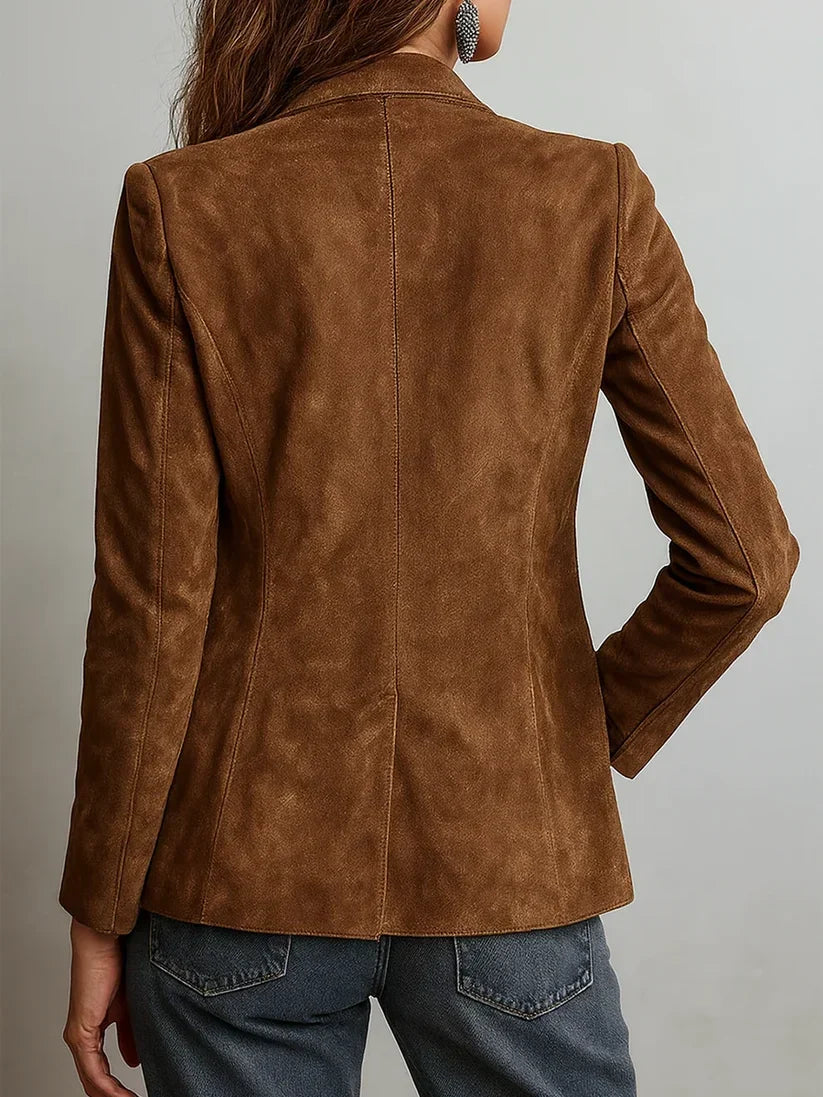 Vela - Blazer vintage marrón