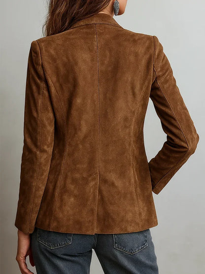 Vela - Blazer vintage marrón