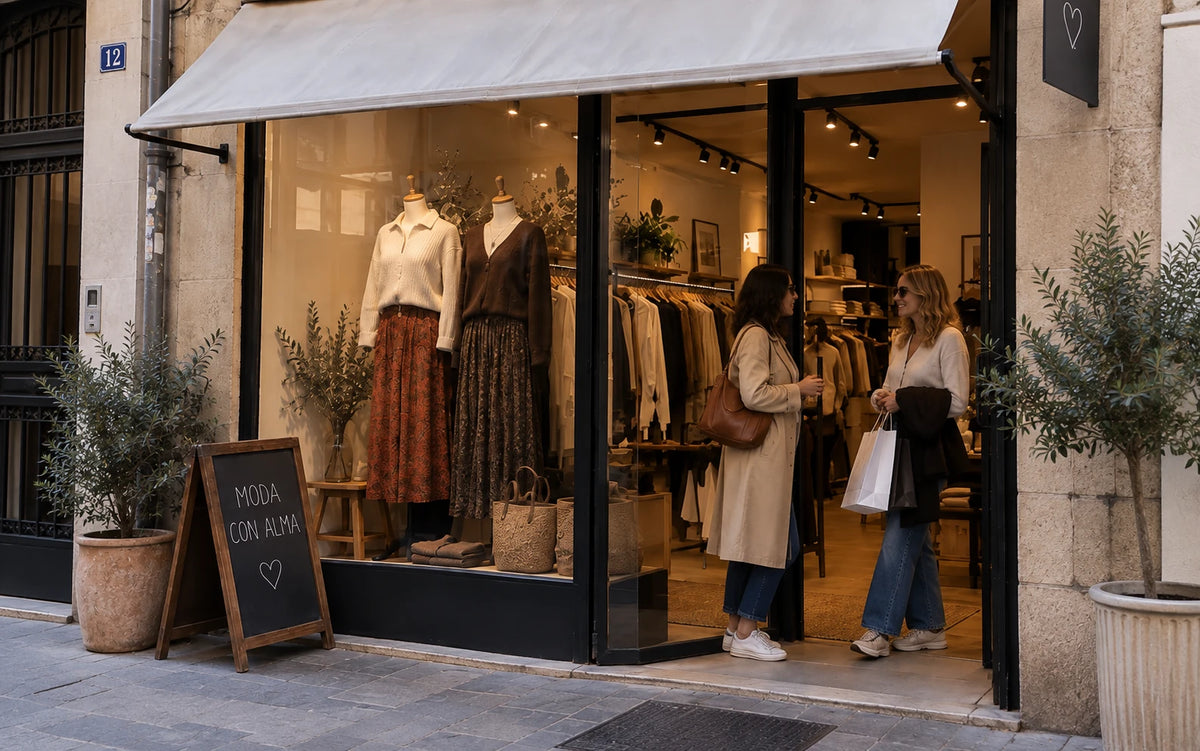 Escaparate de la tienda Auren Jurado