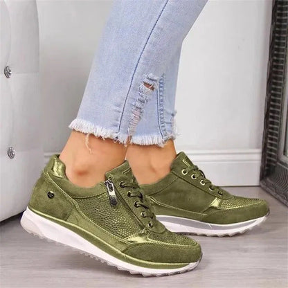 LEYRE | Zapatos Cómodos con Cremallera