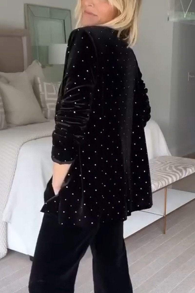 Blazer Elegante de Corte Entallado