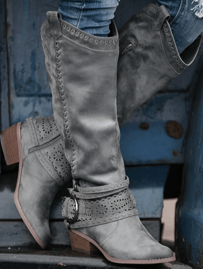 SOLANE | Botas Camperas de Estilo Vintage