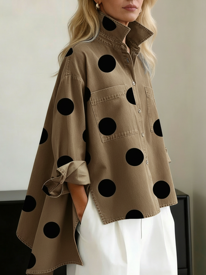 Elena™ — Sobrecamisa de Lunares