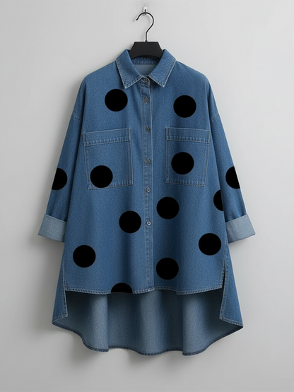 Elena™ — Sobrecamisa de Lunares