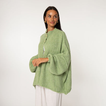 Cárdigan oversize “CozyGlam”