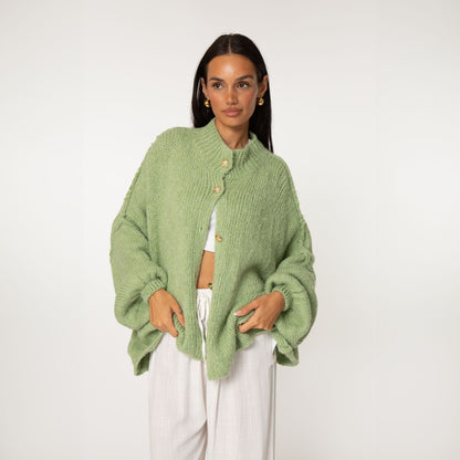 Cárdigan oversize “CozyGlam”