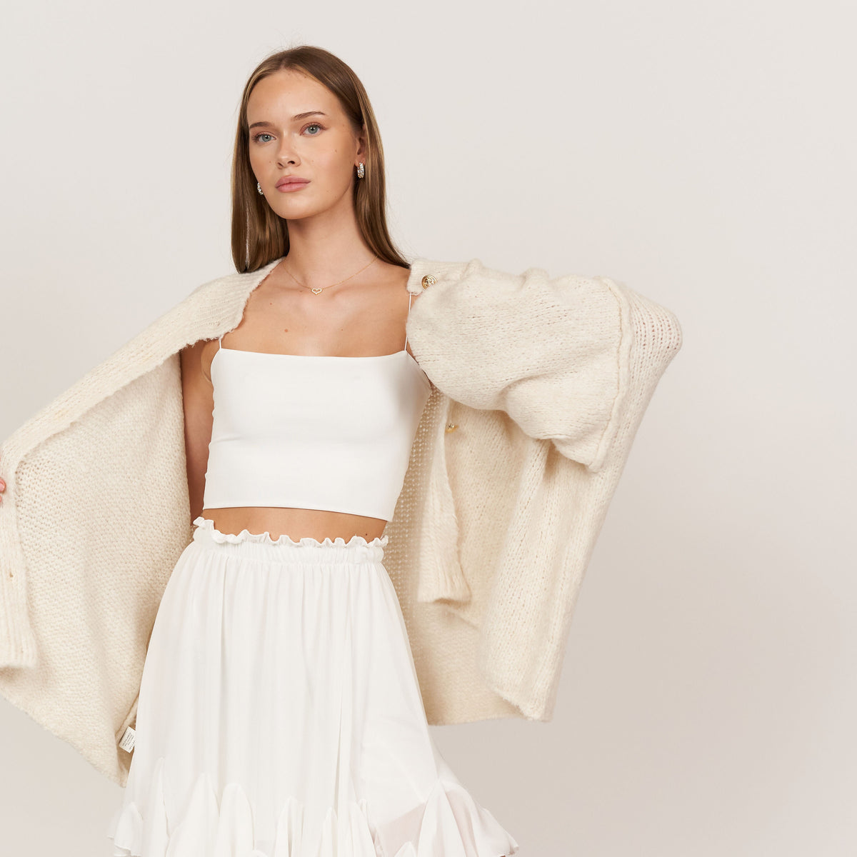 Cárdigan oversize “CozyGlam”