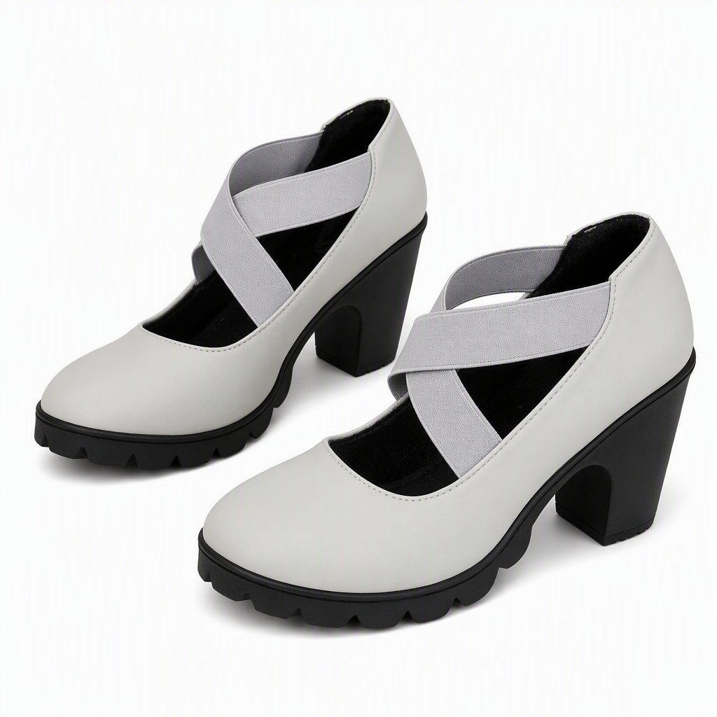 Zapatos Mary Jane para mujer con punta redonda
