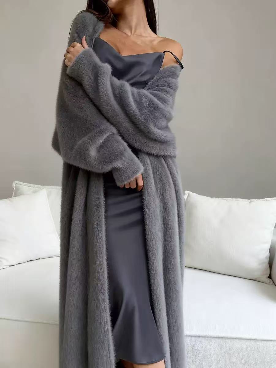 Aurora – Chaqueta de Punto Suave Oversize