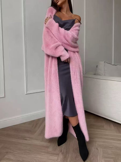 Aurora – Chaqueta de Punto Suave Oversize