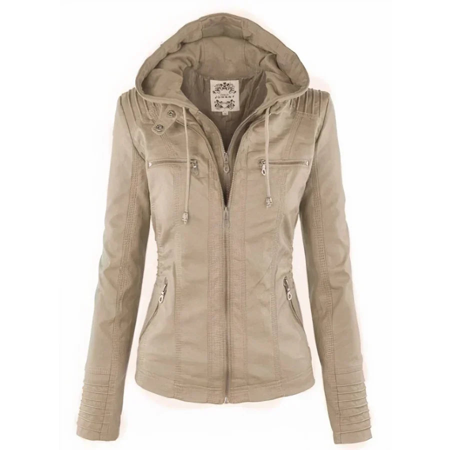 varella| Chaqueta de Cuero Robusta y Elegante